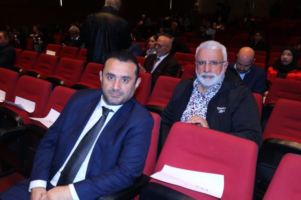 مشاركة رئيس نقابة خبراء التخمين العقاري في لبنان ممثلة بالنقيب خضر يموت بمؤتمر النهوض بالإقتصاد اللبناني عبر استعادة حقوق المودعين في بيت المحامي قاعة المحاضرات الكبرى