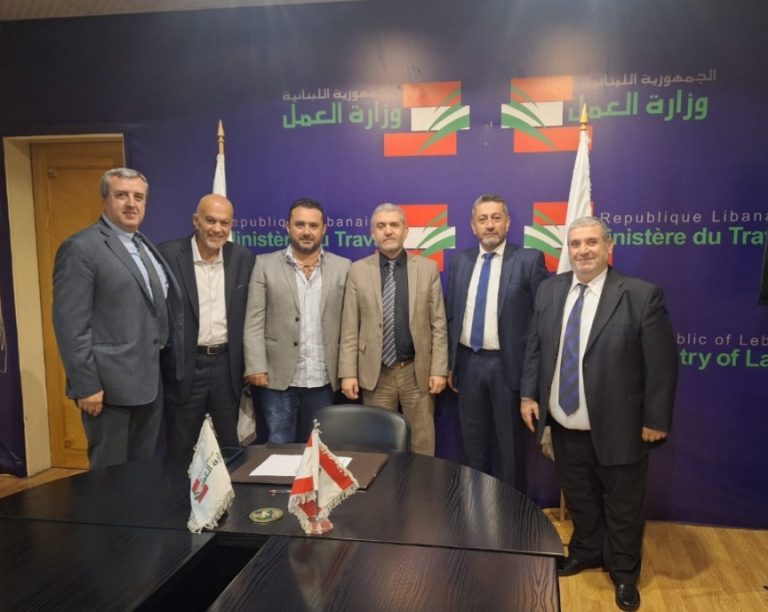 لقاء مع وزير العمل القاضي مصطفى بيرم